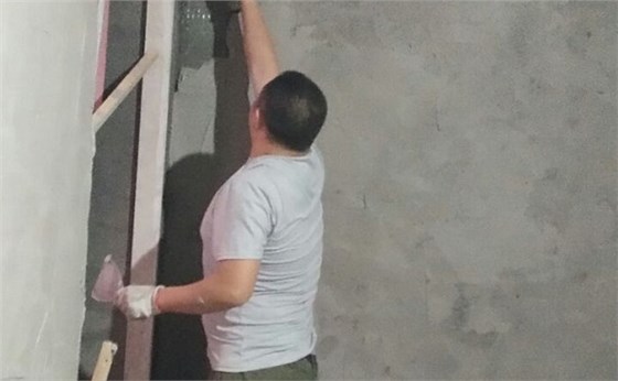 墙面施工4